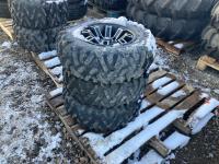 (5) Maxxis Bighorn 2.0 (3) 27X9.00R14 ATV Tires W/ (1) Rim