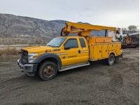 2011 Ford F550 XLT S/A Extended Cab Bucket Truck