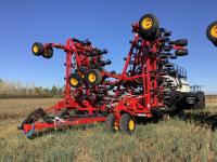 2023 Bourgault 3335QDA 76 Ft Air Drill with Bourgault 9950 Tow Behind Cart