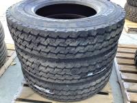 (3) Abberoa 11T24.5 Truck Tires