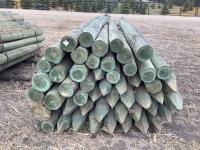 (2) Bundles of 6-7 Inch X10 Ft Pressure Treated Posts