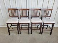 (4) Counter Height Chairs
