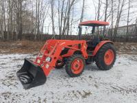 2019 Kubota M7060D MFWD Utility Loader Tractor