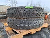 (2) Goodyear 12.00-20 Custom High Miller Tires