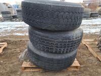 (3) Michelin X 385/65R22.5 XZY Tires
