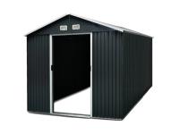2023 TMG MS0810 8 Ft X 10 Ft Galvanized Apex Roof Metal Shed