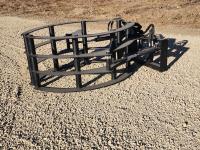 Hydraulic Bale Clamp - Skid Steer Attachment