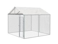 2023 TMG Industrial DCP1010 10 Ft X 10 Ft Dog Kennel with Cover