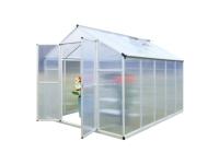 2023 TMG Industrial GH810 8 Ft X 10 Ft Aluminum Frame Greenhouse
