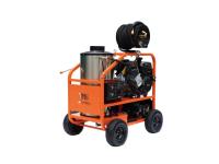 2023 TMG Industrial HW41R 4000 PSI Hot Water Pressure Washer with 100 Ft Hose Reel