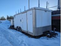 2011 Forest River 16 Ft 6 Inch Ft T/A Enclosed Electrical Trailer W/Diesel Generator, Fuel Tank & Electrical