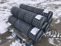 (5) Rolls of 2 Inch X 2 Inch X 48 Inch Wire Fencing