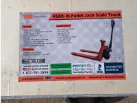 TMG Industrial TMG-PJ45S 4500 lb Pallet Jack Scale Truck