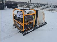 2023 AGT HPW4000 Skid Mounted Gas Hot Water Pressure Washer
