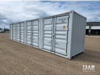 40Ft High Cube Multi Door Shipping Container