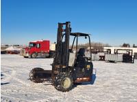 Palfinger Crayler CR50 5000 lb 3X3 Truck Mounted Forklift
