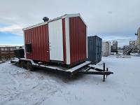 Enclosed Diesel Ground Heater and Thawing Trailer