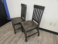 (2) Table Chairs