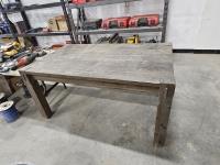 Wood Shop Table