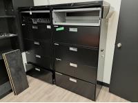 (2) 36 X 67 Inch Filing Cabinets