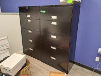 (2) 36 X 67 Inch Filing Cabinets