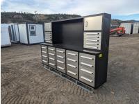 2024 Steelman H9.5FT-30D 9 Ft 6 Inch Ft SS Garage Cabinet Workbench