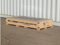 TMG Industrial MSC2020 20 Ft X 20 Ft Metal Garage Carport Shed