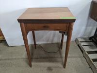 Vintage Kenmore Sewing Machine with Stool