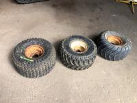(3) ATV Tires with Rims