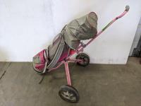 Womens Right Handed Golf Clubs and Caddy