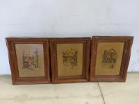 (3) Clyde Cole Framed Pictures
