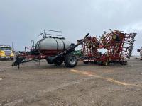 2009 Bourgault 5710 60 Ft Air Drill with Case IH Precision Air 3430 Tow Between Air Cart