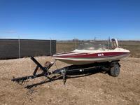 15 Ft Fishing Boat with Trailer