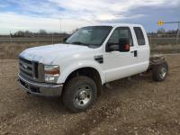 2008 Ford F250 XLT 4X4 Extended Cab Cab & Chassis