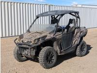 2015 Can-Am Commander 800R XT 4X4 Side By Side