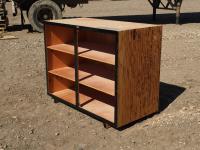 48 Inch Wooden Bookshelf