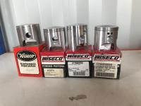 Qty of (4) Motorcycle Pistons