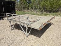 Aluminum 8 Ft X 8 Ft Sled Deck with Ramp