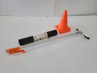 (4) Hazard Cones, Cabinet Liner, Hand Grabbing Tool
