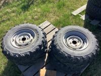 (4) Quad Tires