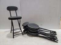 (4) Small Folding Chairs