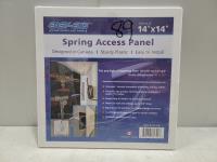 Spring Access Panel