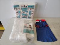 Small Male Dog Wrap Diapers and Dog Polo Shirt
