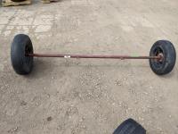 Trailer Axle with 175R14 Tires