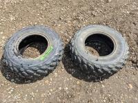 (2) Dunlop KT641 AT24x8-11 Tires