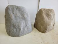 (2) Artificial Plastic Rocks
