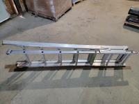 7 Ft Aluminum Adjustable Ladder