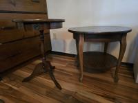 (2) Antique Tables