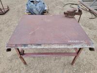 Metal Welding Table with Vise