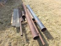 Qty of Pipe & Structural Steel